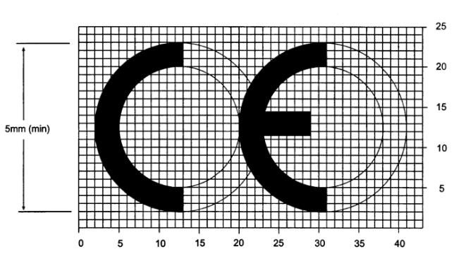 CE認(rèn)證標(biāo)志標(biāo)準(zhǔn)尺寸的五大細(xì)節(jié)